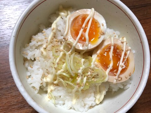 おしゃれカフェ風☆煮卵丼